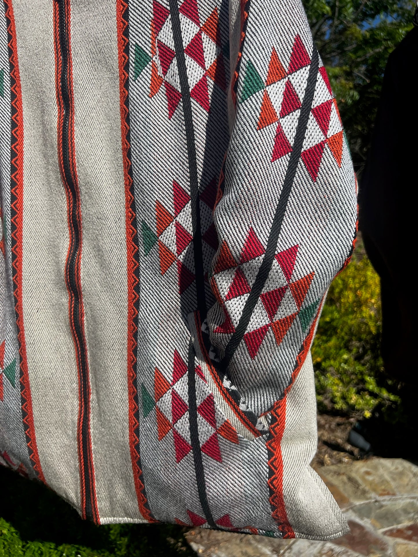 PRE-ORDER NOW – Reversible Sadu Hoodie – Handcrafted Heritage