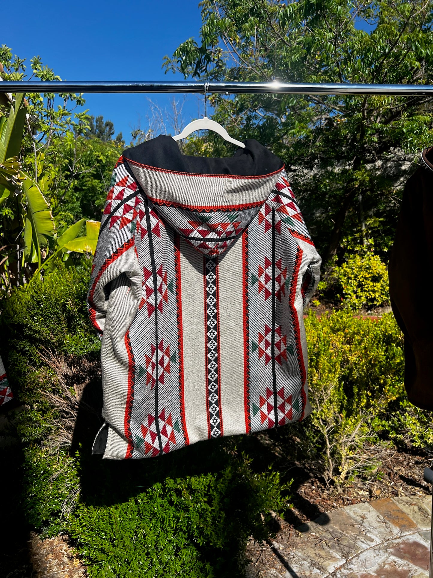 PRE-ORDER NOW – Reversible Sadu Hoodie – Handcrafted Heritage