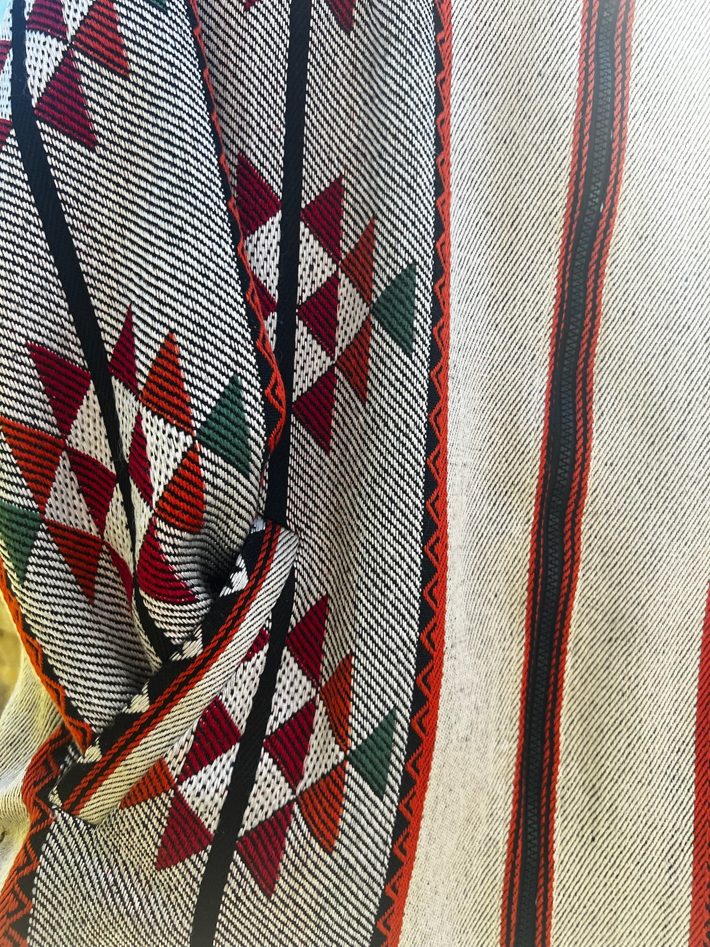 PRE-ORDER NOW – Reversible Sadu Hoodie – Handcrafted Heritage